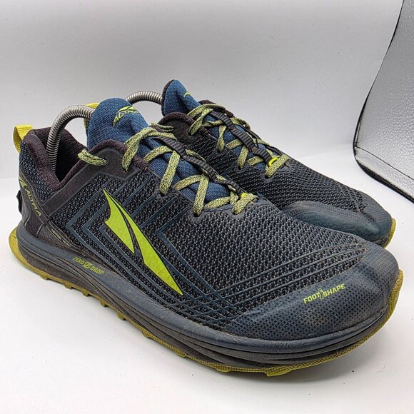 Altra Timp 1.5 Mens Size 9 Trail Running Walking Shoes Blue Green AFM1957F-4